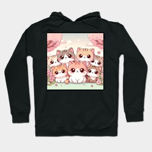 Kawaii Cats Hoodie